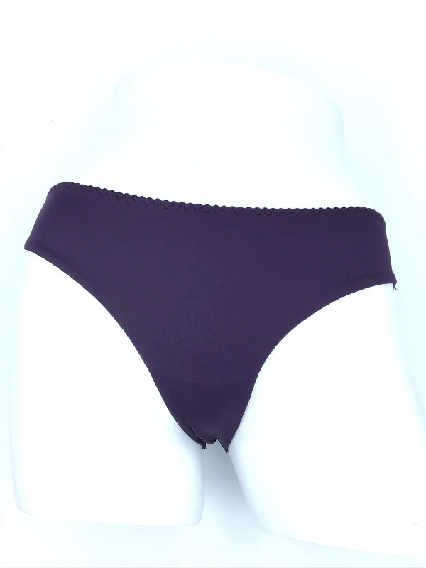 Kris Line Aubergine Betty String Shorts