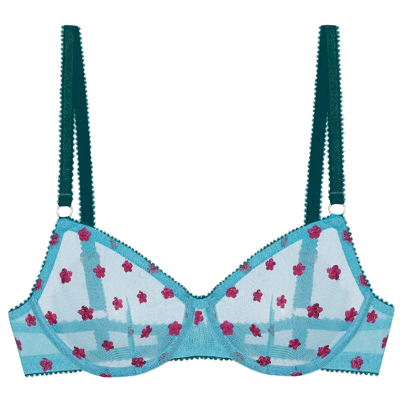 Maudie Embroidery Underwire Bra