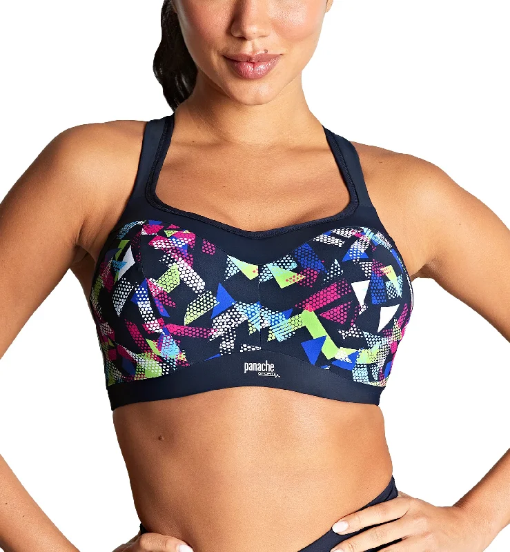 Panache Power Underwire Sports Bra (5021D) - Graphic Print