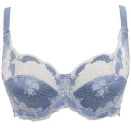 Panache Clara Full Cup Bra in Crystal Blue 7255