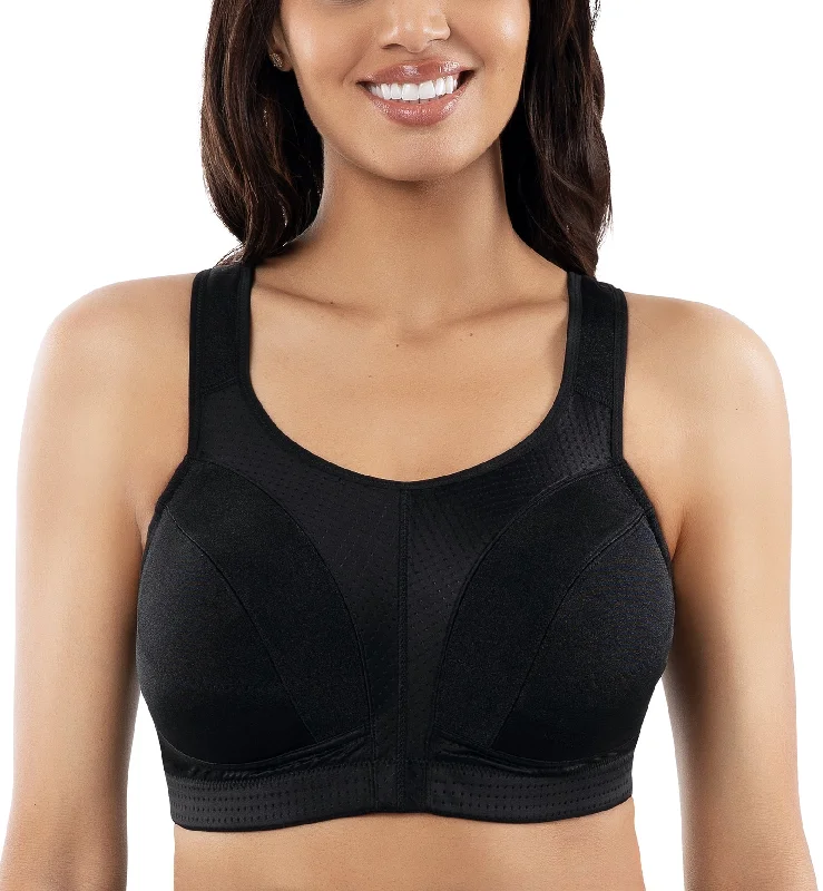 Parfait Active Wire-free Sports Bra (P62121) - Black