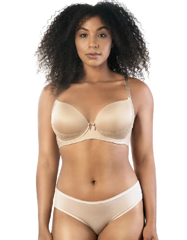 Parfait Casey Plunge T-Shirt Bra Latte