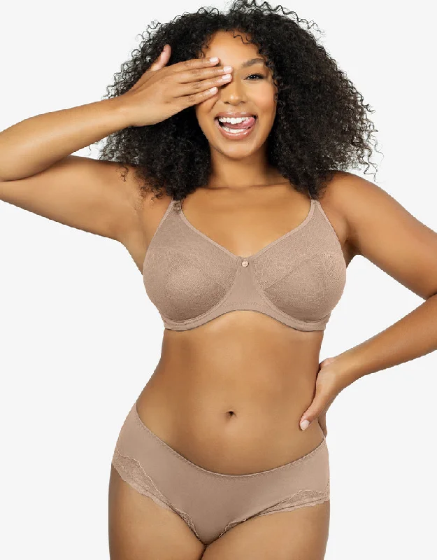 Parfait Enora Minimizer Full Cup Bra Latte