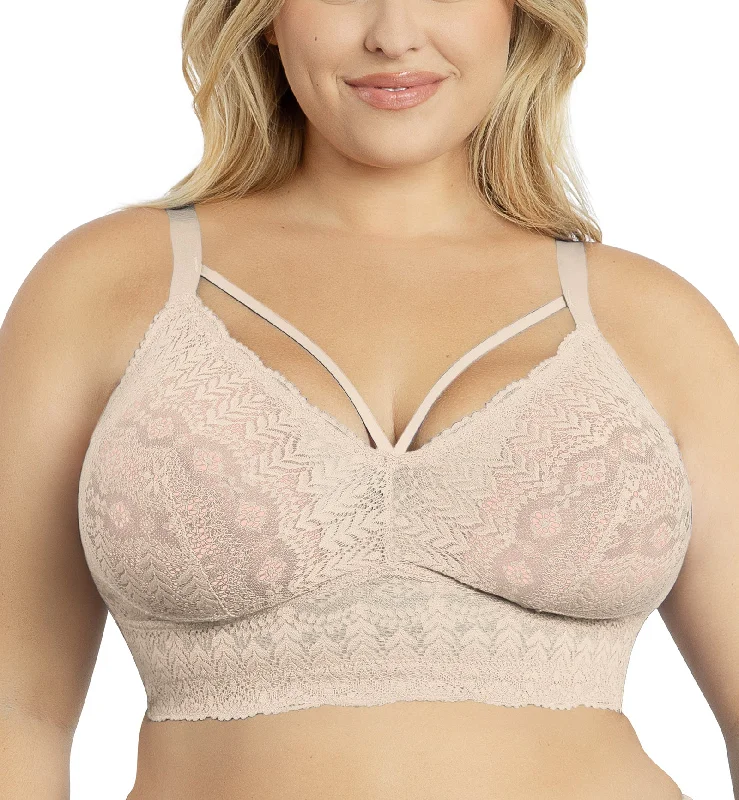 Parfait Mia Lace Longline Bralette (P5951) - Bare