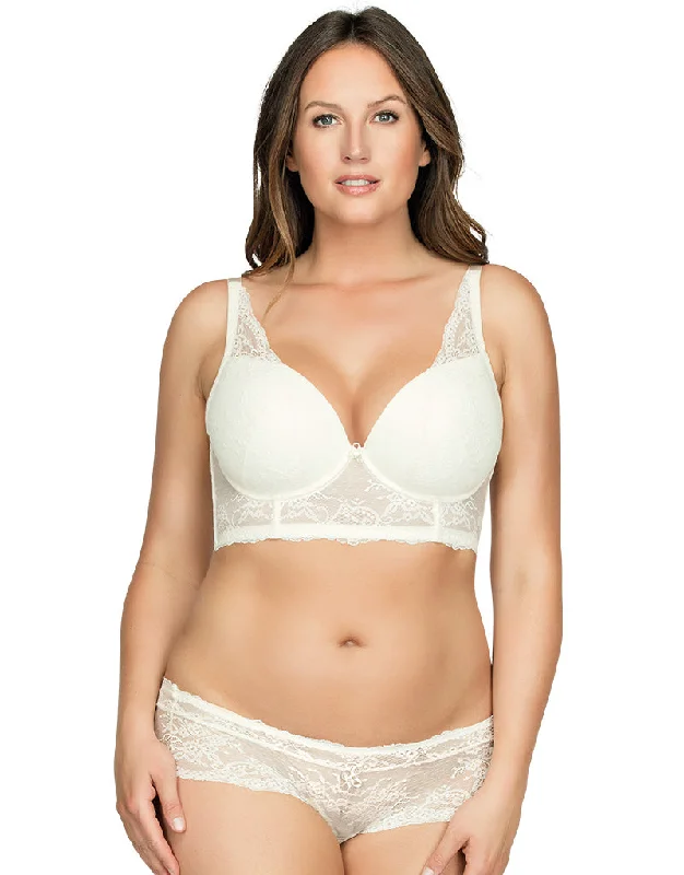 Parfait Sandrine Plunge Longline Bra Ivory