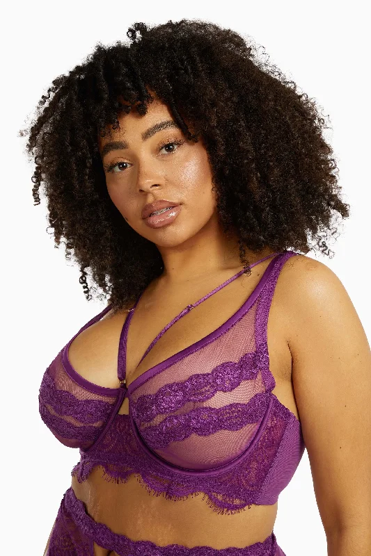 Gabi Fresh Aria Lace Trim High Apex Bra