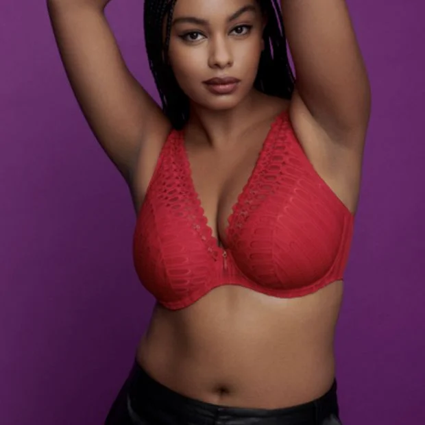 Prima Donna Los Ayala Half Padded Bra 0142434 in Sangria