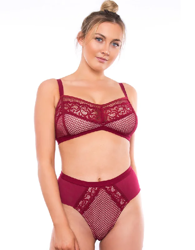 Rougette by Tutti Rouge Frankie Bralette Garnet