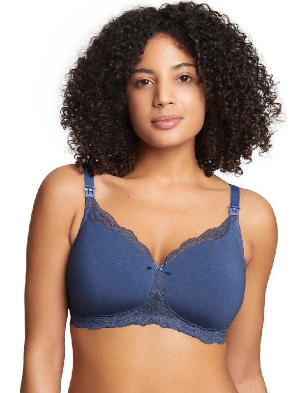 Royce Indie Nursing Bra Petrol Blue