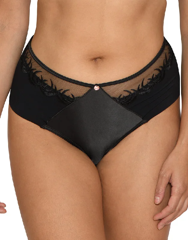 Scantilly by Curvy Kate Rapture High Waist Brief Black