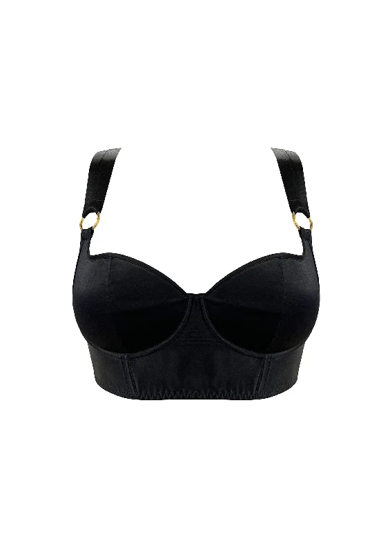 Signature Silk Longline Bodice Bra