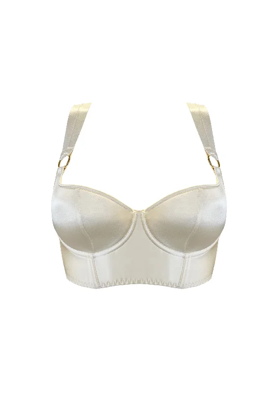 Signature Silk Longline Bodice Bra