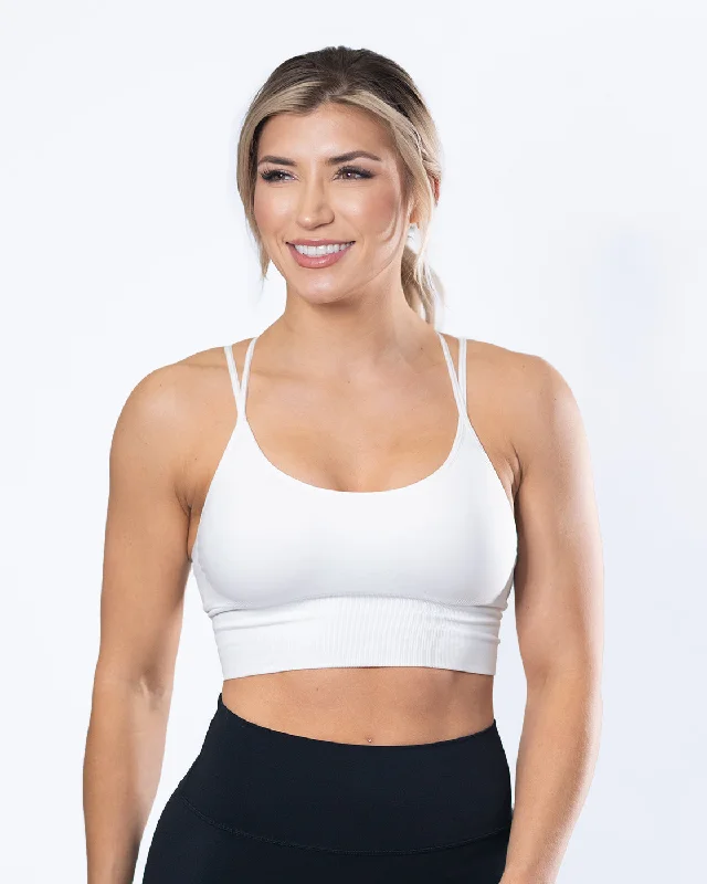 Synergy White Bralette