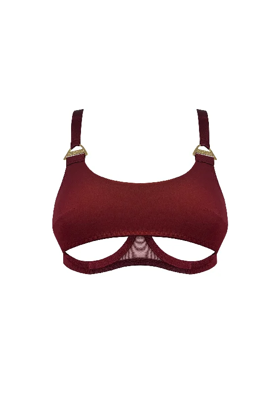 Syra Peep Wire Bra