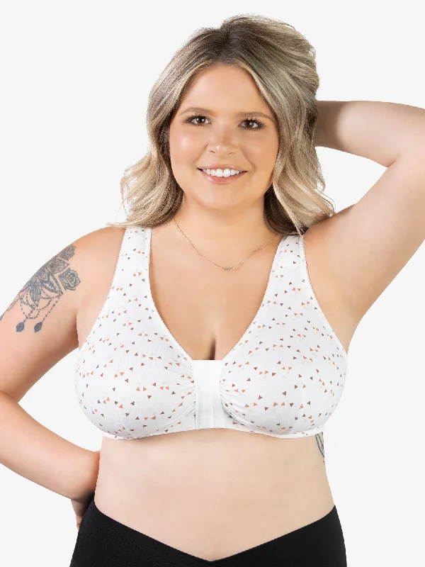 The Meryl - Cotton Front-Closure Comfort & Sleep Bra