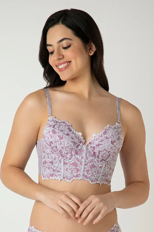 Femme Lace Longline Bra