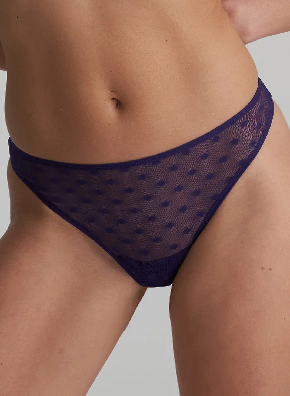 Tulio Majestic Purple Thong