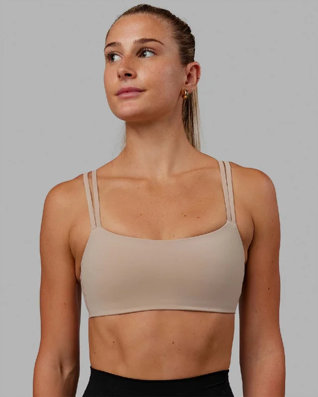 Vantage Sports Bra - Taupe