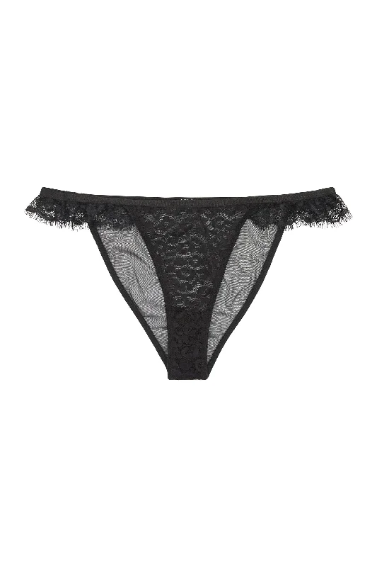 Wolf & Whistle Jenna Leopard Mesh Brief Seconds