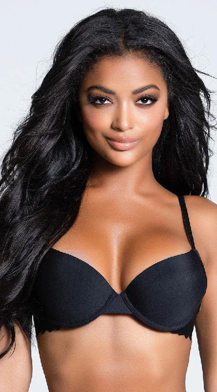 Yandy Kenny Black Push-Up Demi Bra