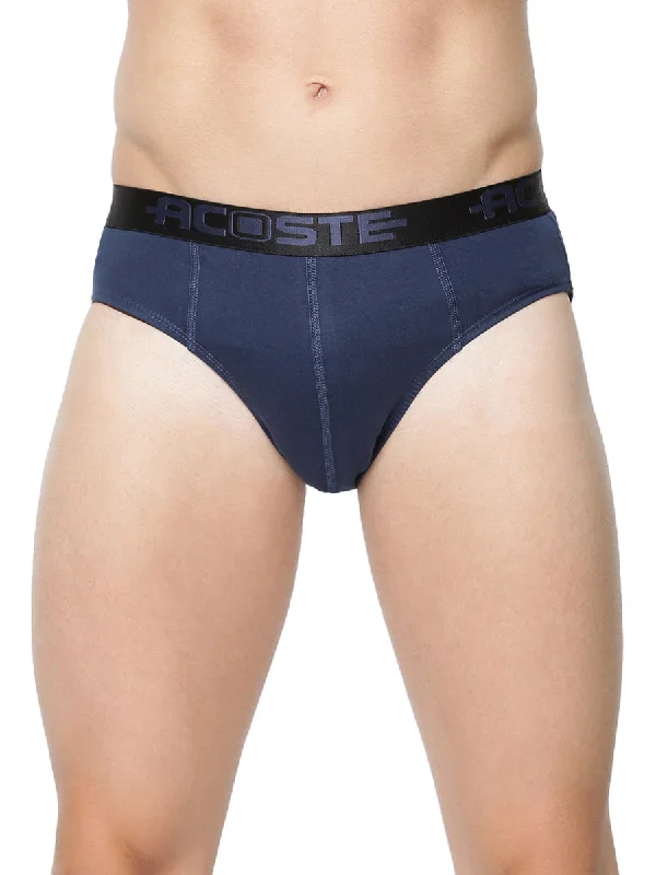 Men Soft Combed Rib Brief Outer Elastic Acoste 1015 (2 PCs Pack)