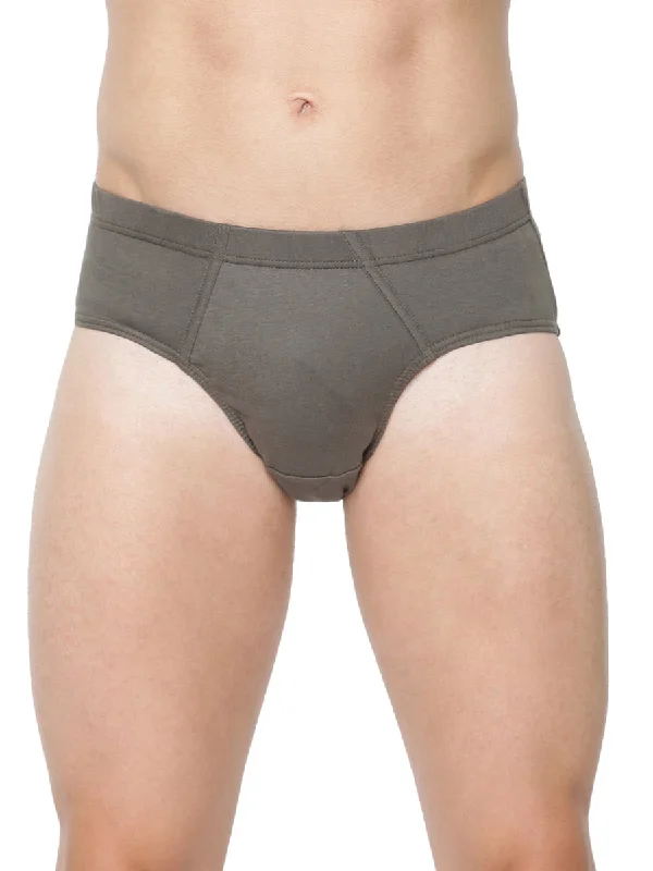 Men Soft Stretchable Solid Inner Elastic Brief Suriya (2 PCs Pack)