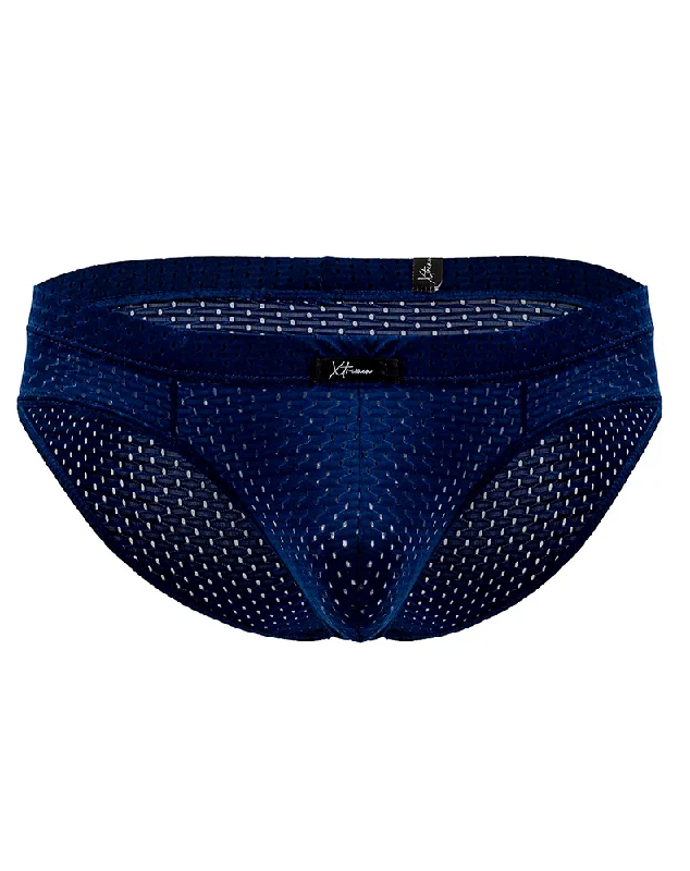 Xtremen 91169 Mesh Briefs Navy